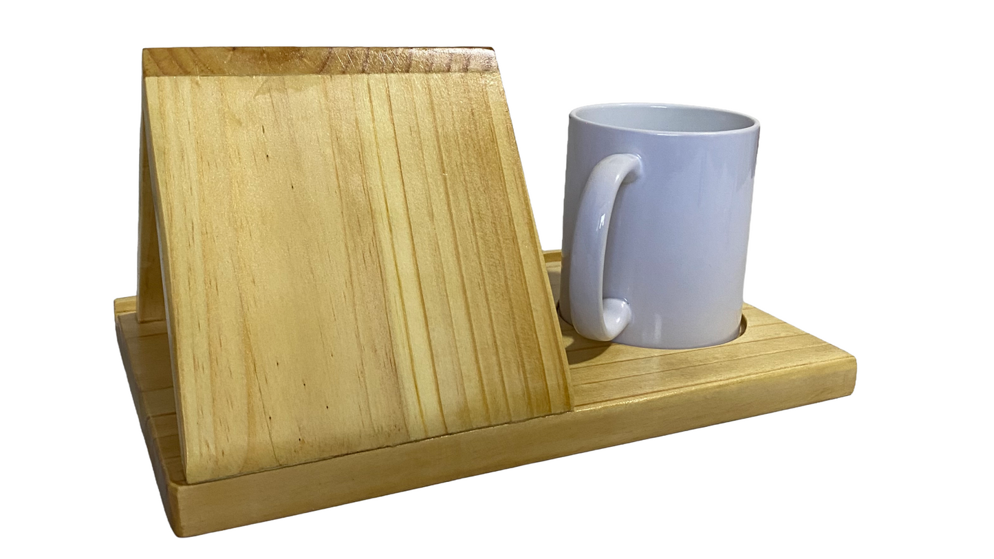 Atril de madera multifunción personalizado