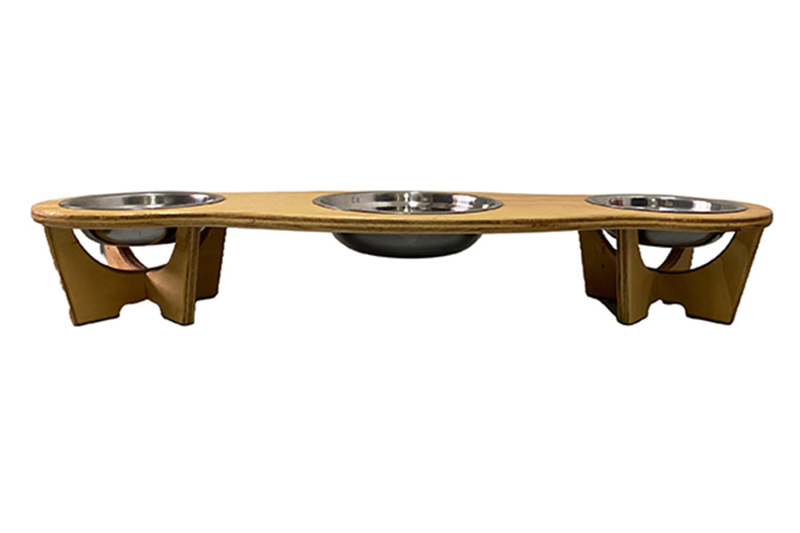 Comedor Triple Bajo 12 Platos (2 Pequeños y 1 Grande)