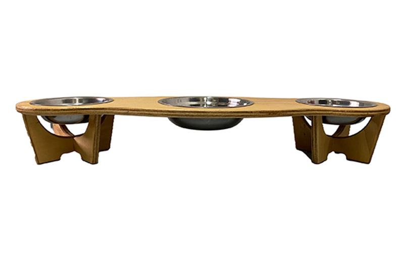 Comedor Triple Bajo 12 Platos (2 Pequeños y 1 Grande)