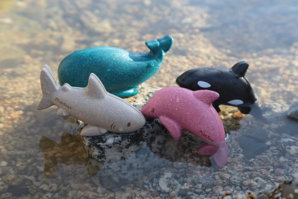 Otra marca: Set Animales Marinos Plan Toys