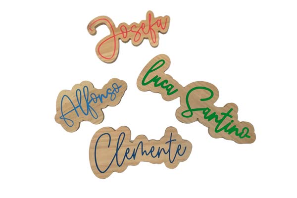 Nombres personalizados